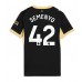 Manchester City Antoine Semenyo #42 Dámské Venkovní Dres 2026-27 Krátkým Rukávem